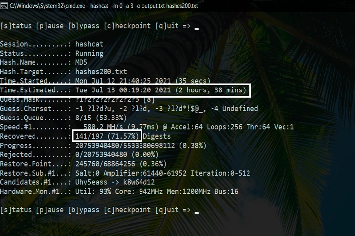 hashcat 6.2.6 Captura Mega Mediafire
