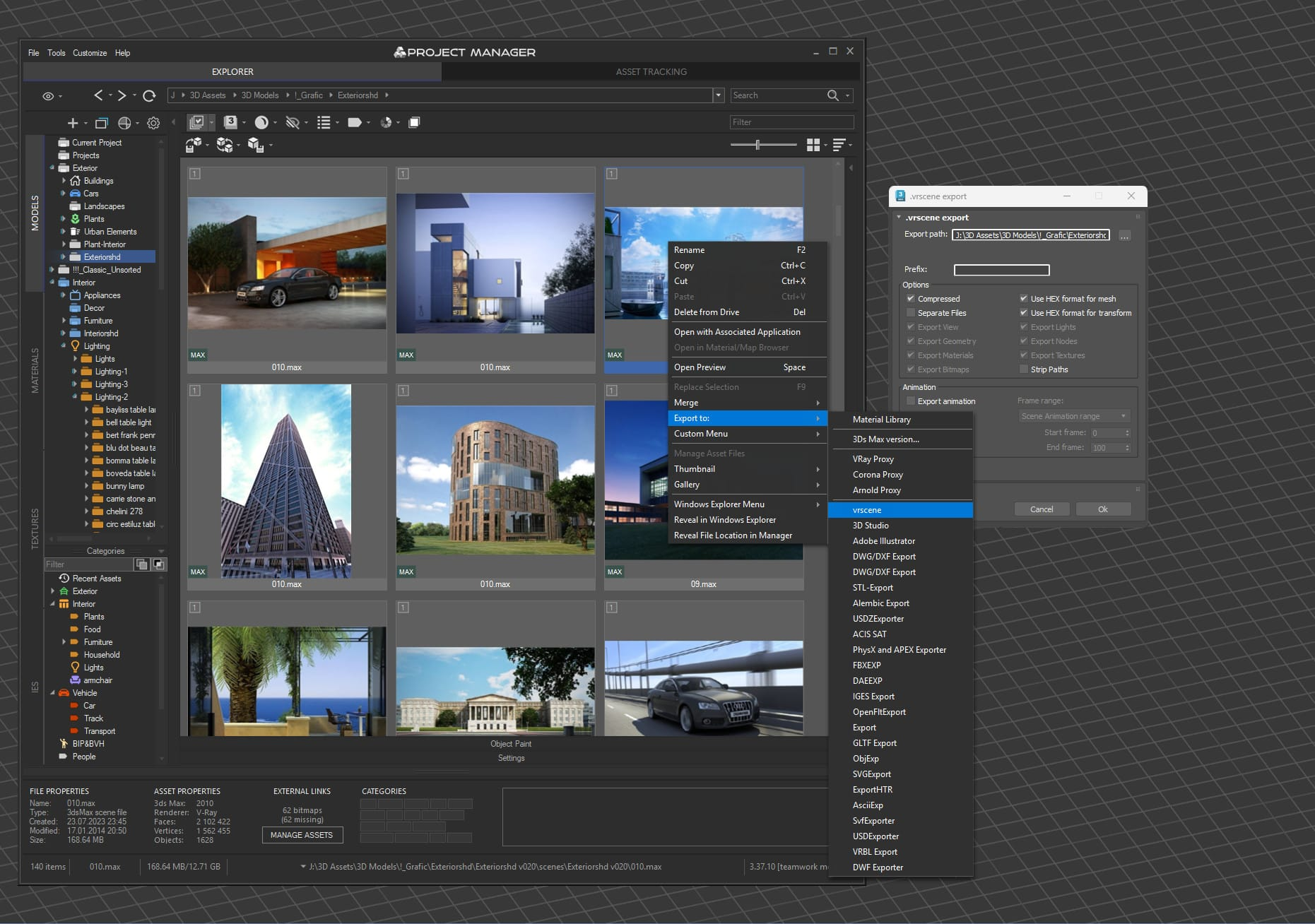 Captura Project Manager for 3DS Max 2016-2024 2