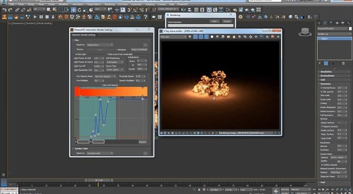 Captura Chaos Phoenix for 3ds Max 2021 - 2026 1