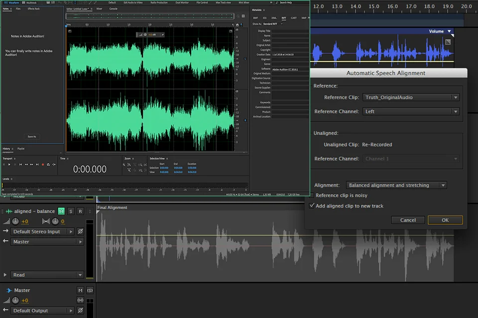Captura Adobe Audition 2